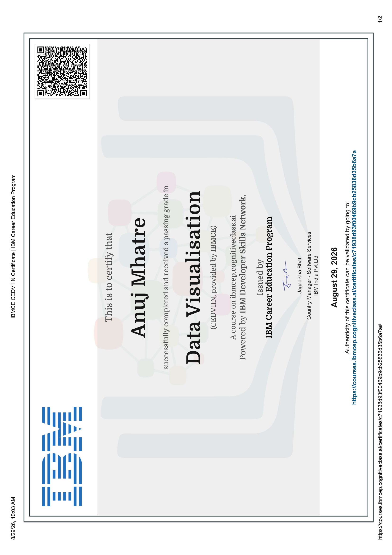 Data Visualization - IBM
